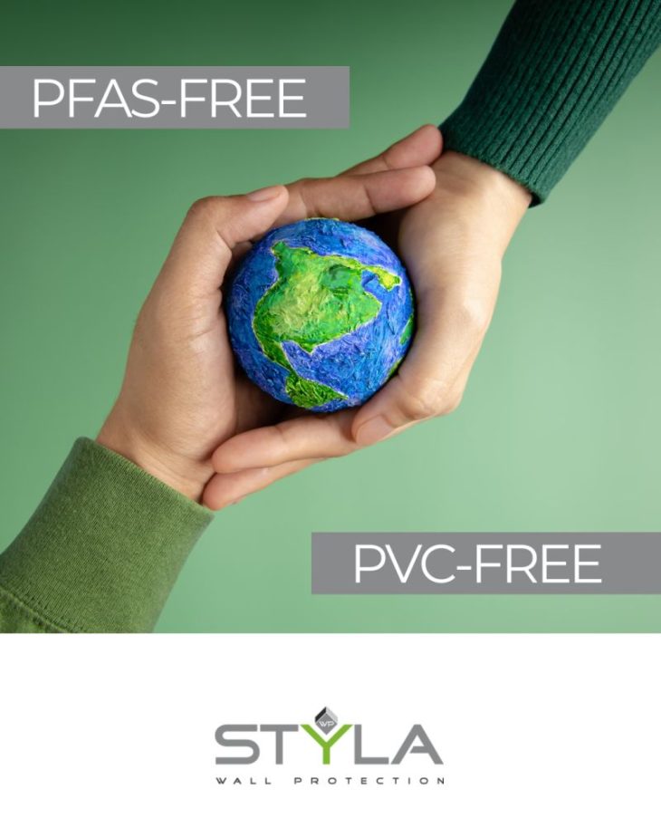 PFAS e PVC free styla wall pretection