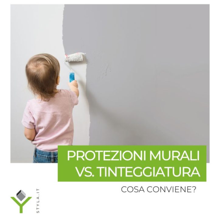protezioni murali vs tinteggiatura