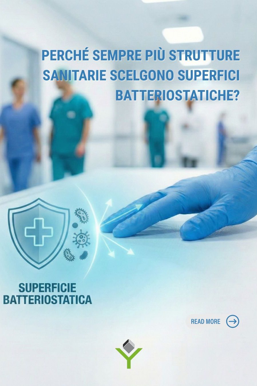 superfici batteriostatiche per strutture sanitarie 1